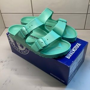 Birkenstock Arizona EVA in Bold Jade size 39